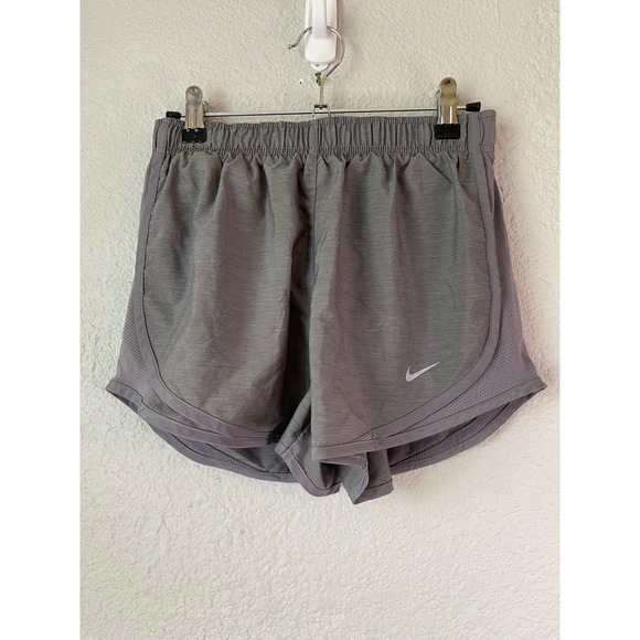 Nike Dri-FIT Running Shorts Women's Small Gray Athletic Gym Workout - Picture 1 of 3